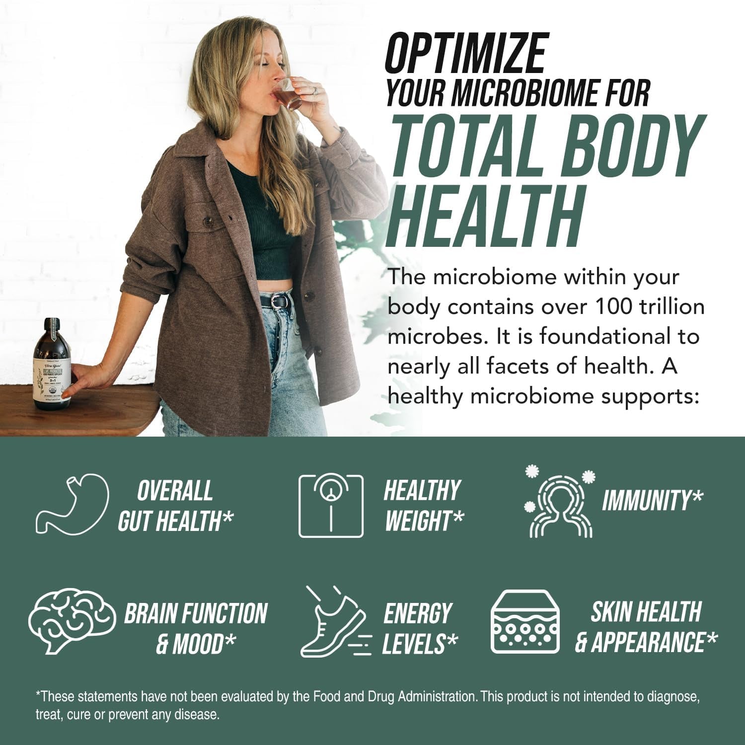 Flora Biome Complete Gut Health Probiotic Blend